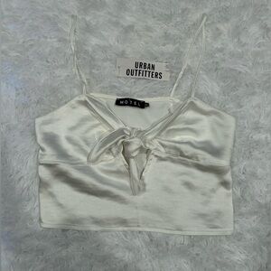 Urban Outfitters Motel satin crop top - size xs - NWT